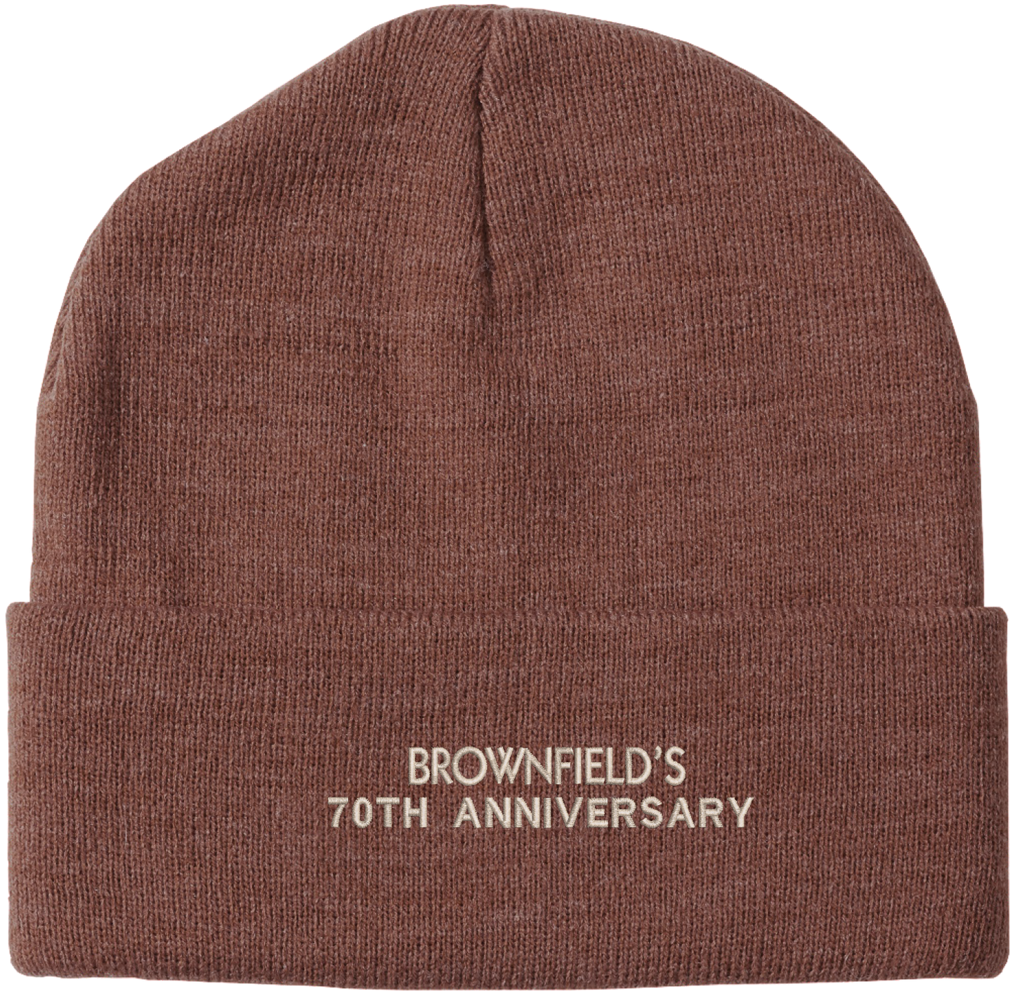 Brownfield's 70th Anniversary Beanie - Mocha
