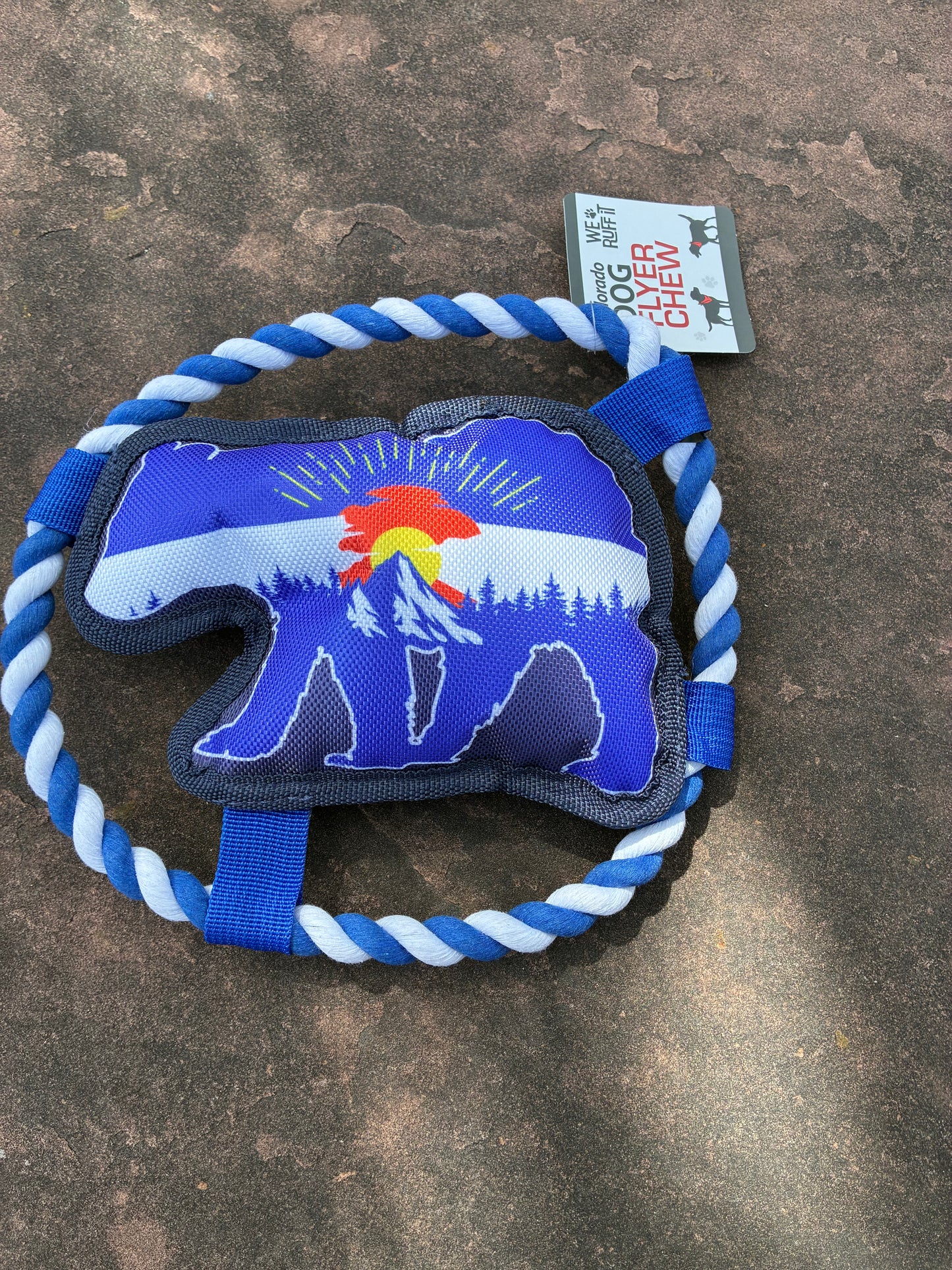 Dog Toy - Colorado Flag