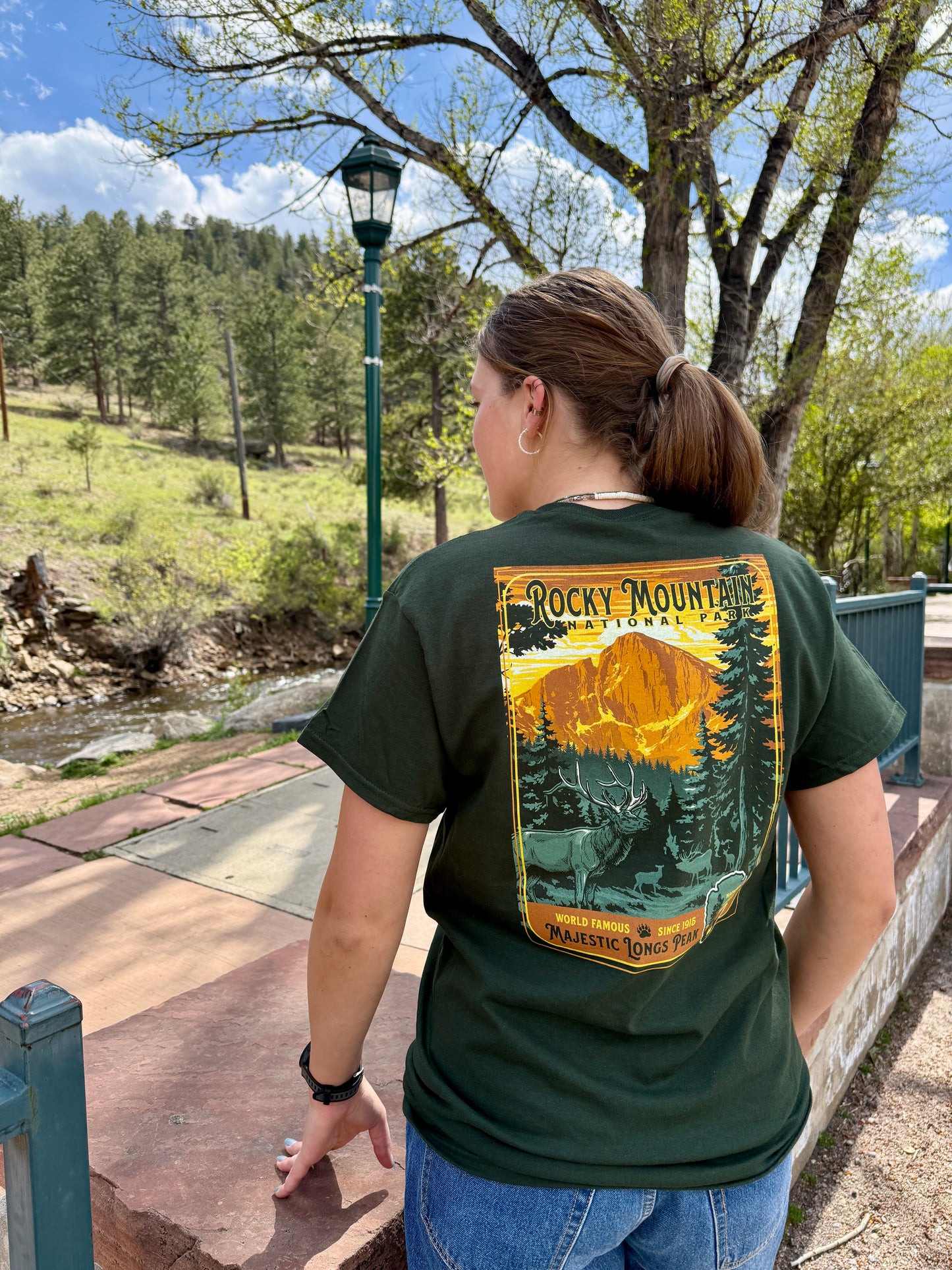 Shades of Copper Longs Peak Tee