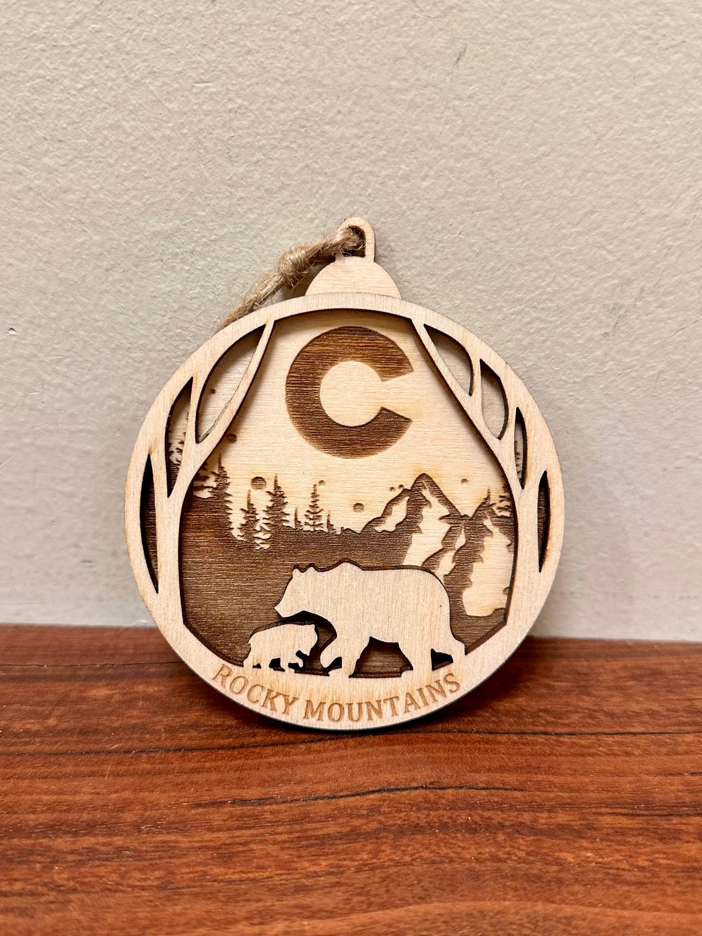 Ornament - Bear Circle