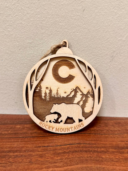 Ornament - Bear Circle