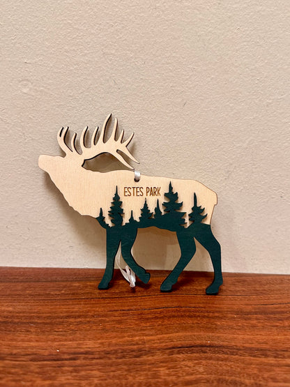 Ornament - Elk Estes Park