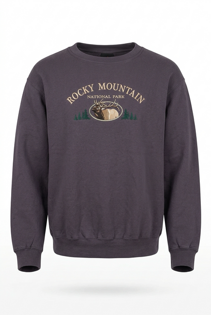 Golden Rule Elk Emb. Crewneck