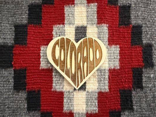 Magnet - Heart Colorado