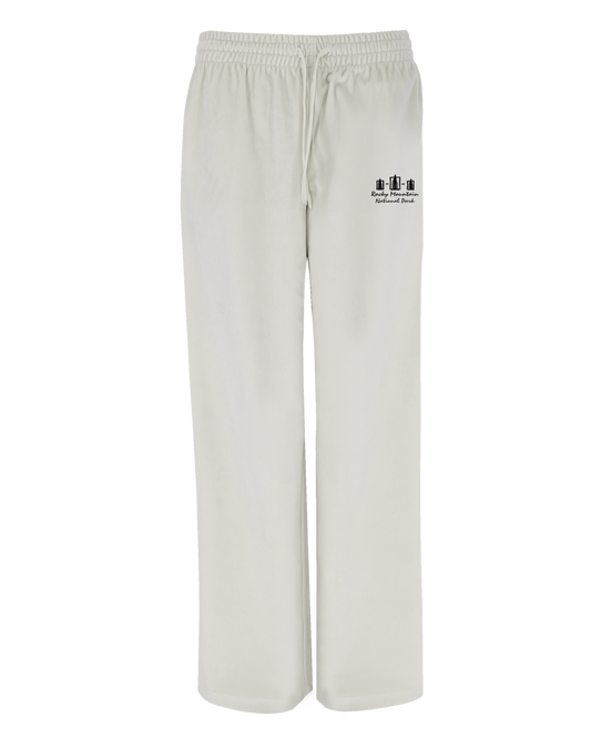 Three Box Trees Wide Emb. Gals Pants