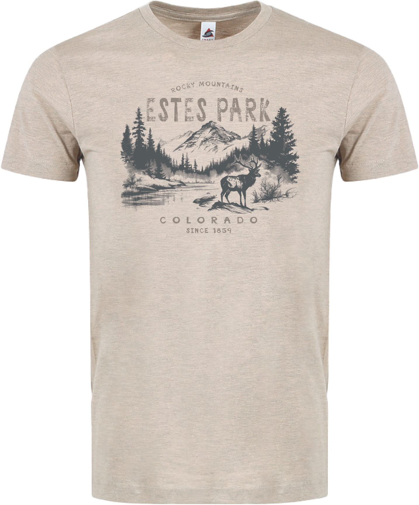 Vignette Elk  Tee
