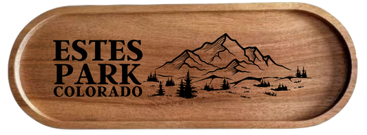 Tray - Wooden Estes Park