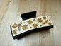 Hair Clip - Leaves and Flowers