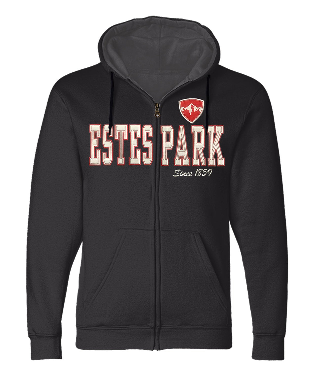 Overdrive Emb. Zip Hood