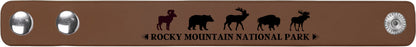 Bracelet Leatherette - Rocky Mountain National Park