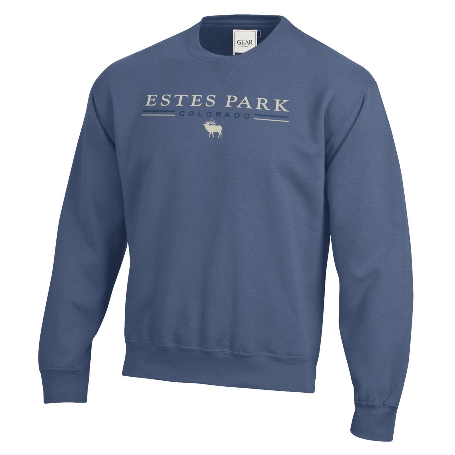 Cowboy Elk Emb. Crewneck