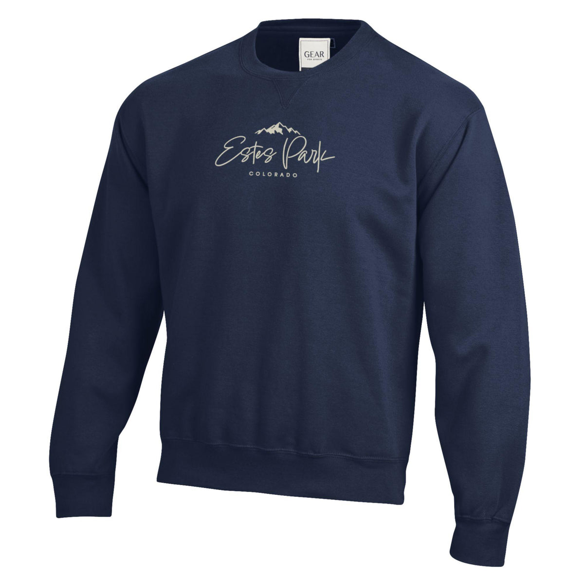 Happy Mountain Emb. Crewneck
