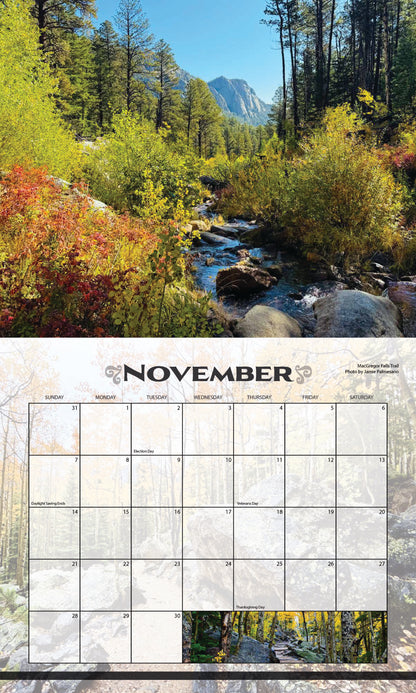 Calendar - RMNP 2027
