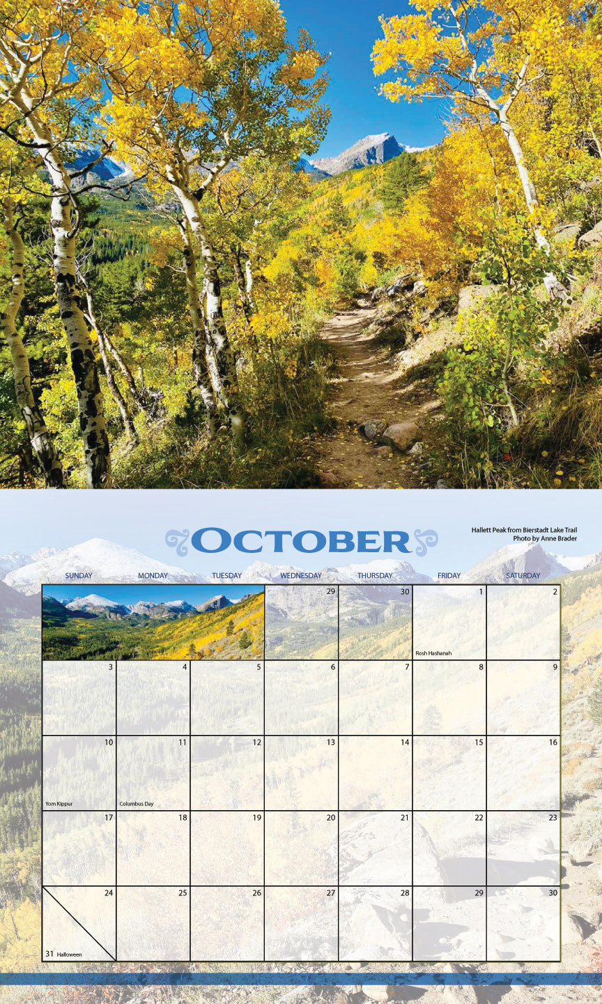 Calendar - RMNP 2027